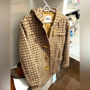 Zara overcoat / parka (new)